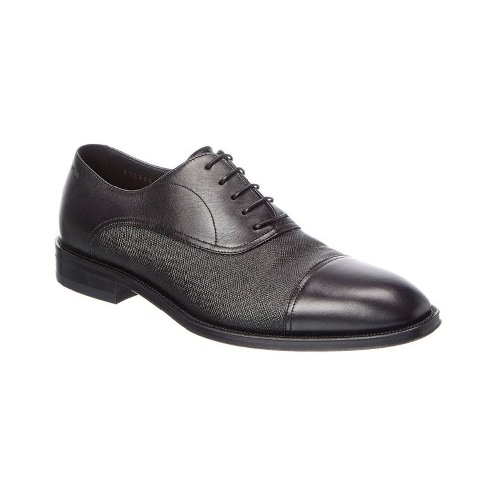 Hugo Boss Derrek Leather Oxford, Black